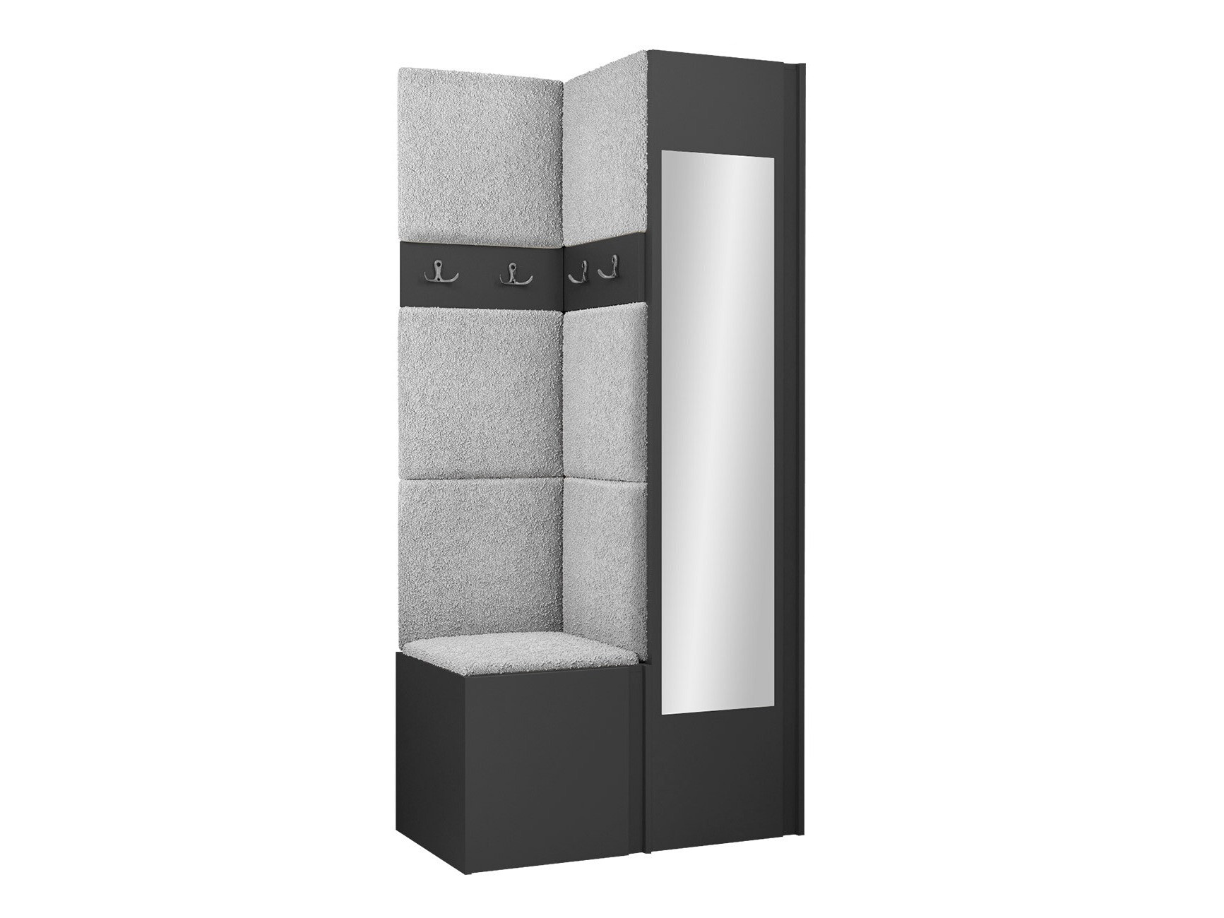 Flurgarnitur Pinis XXV (Graphit)