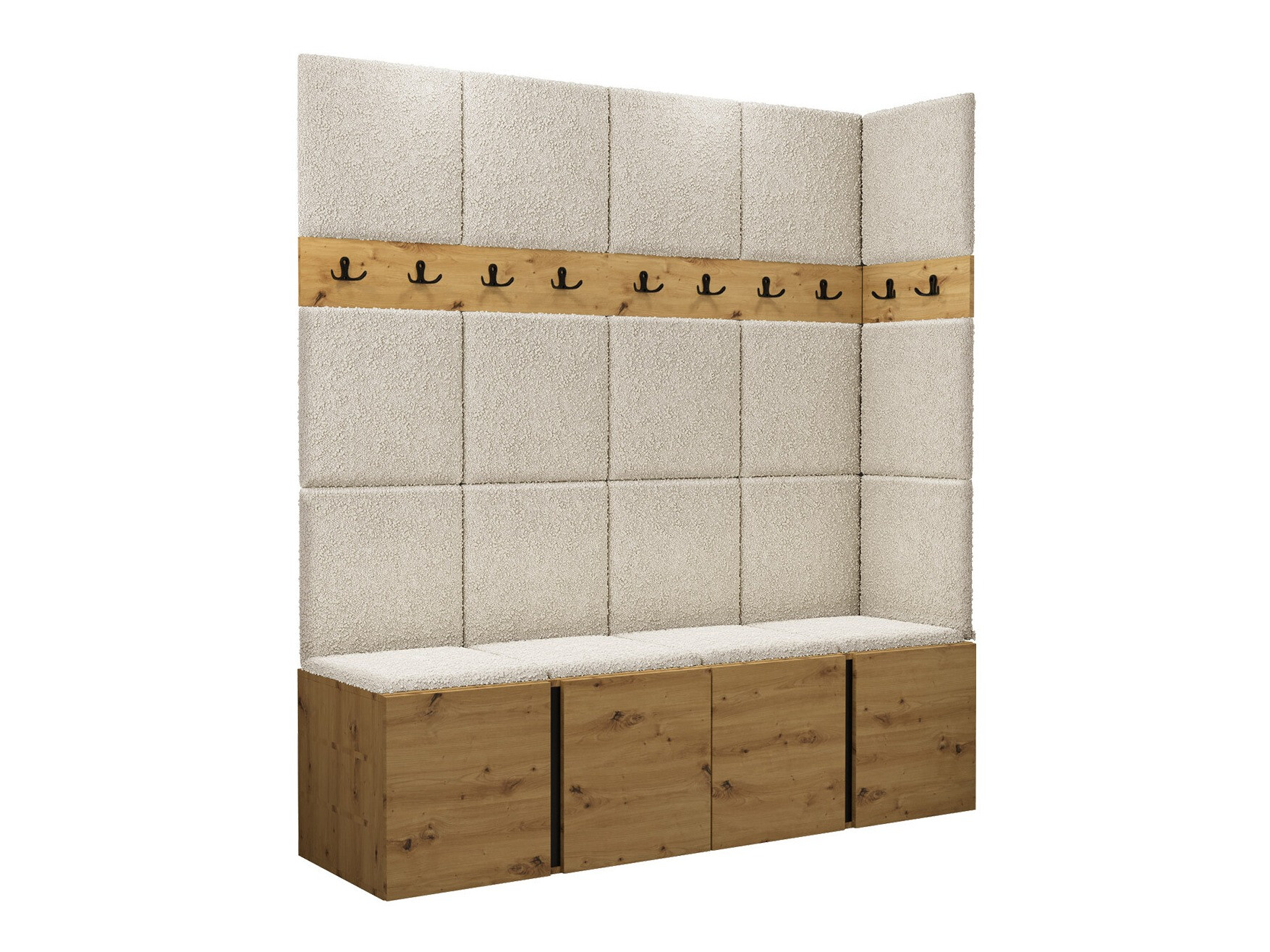 Flurgarnitur Pinis II (Artisan Eichenholzoptik)
