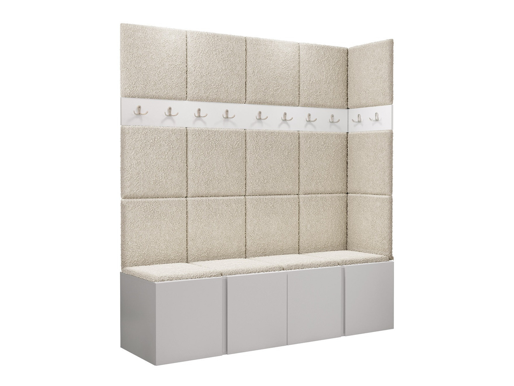 Flurgarnitur Pinis II (Weiß)