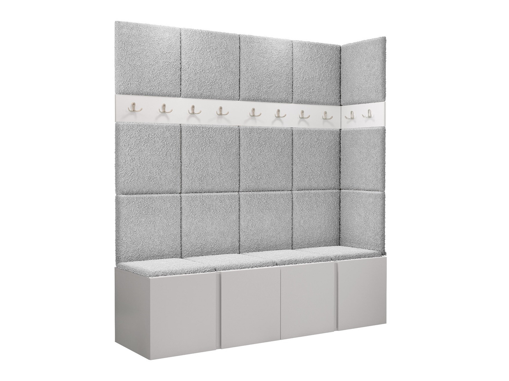 Flurgarnitur Pinis II (Weiß)