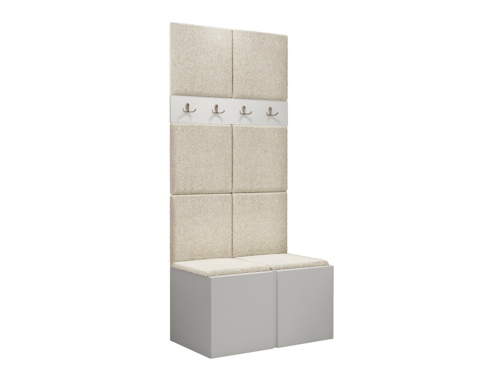 Flurgarnitur Pinis IV (Weiß)