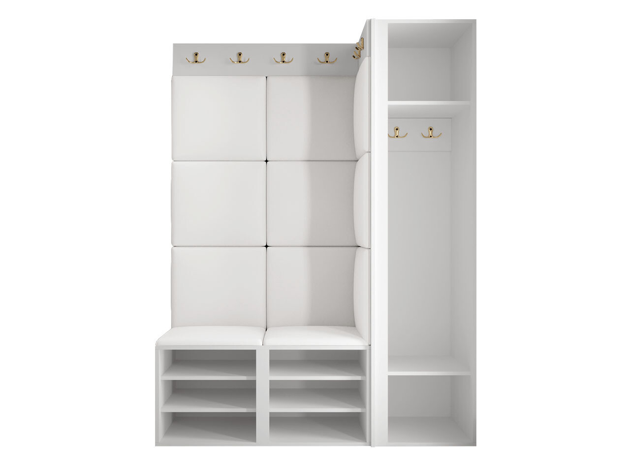 Flurgarnitur Hartford 385 (Weiß)