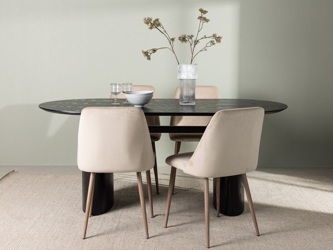 Essgruppe Dallas 3995 (Schwarz)