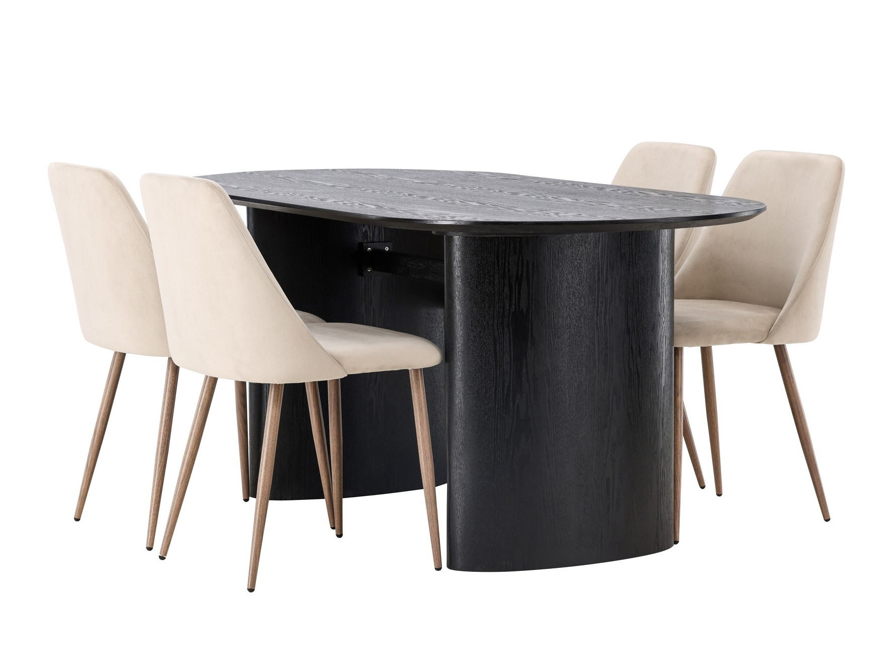 Essgruppe Dallas 3995 (Schwarz)