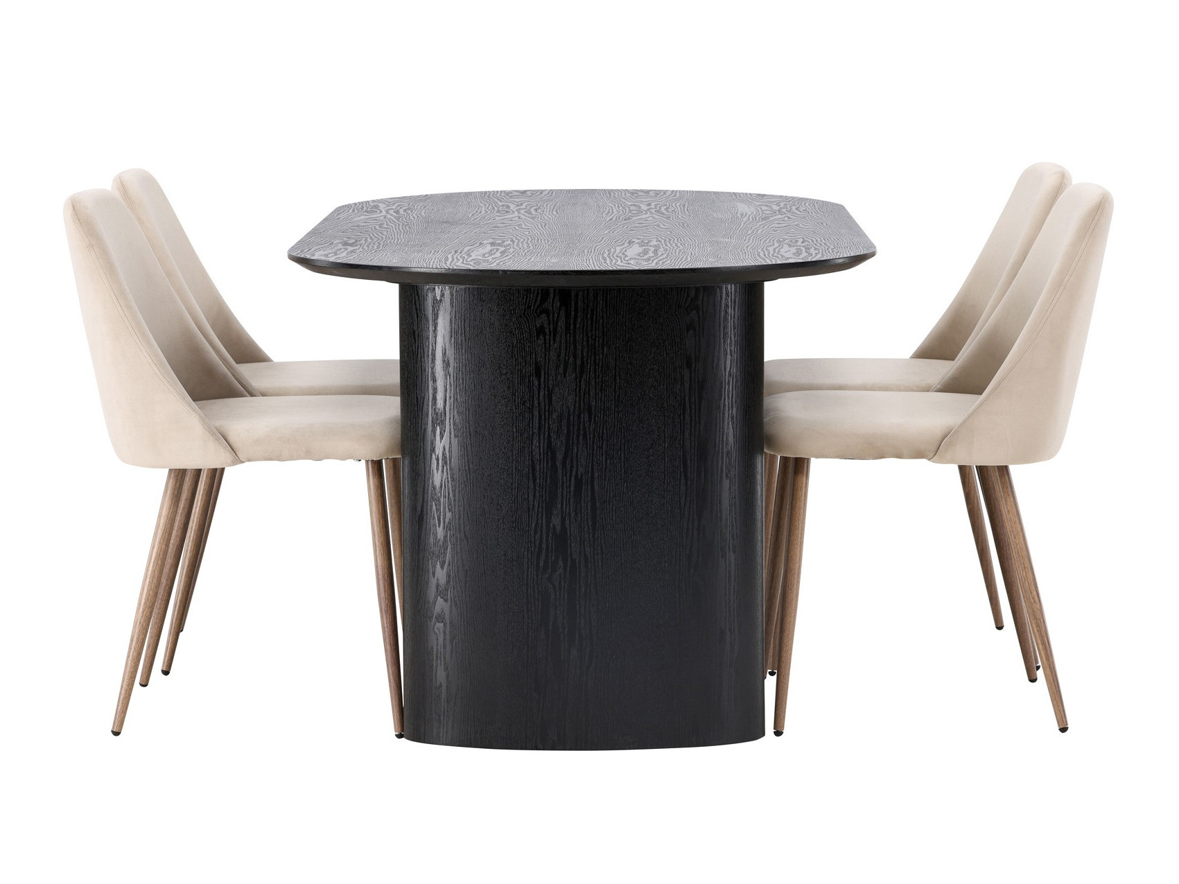 Essgruppe Dallas 3995 (Schwarz)