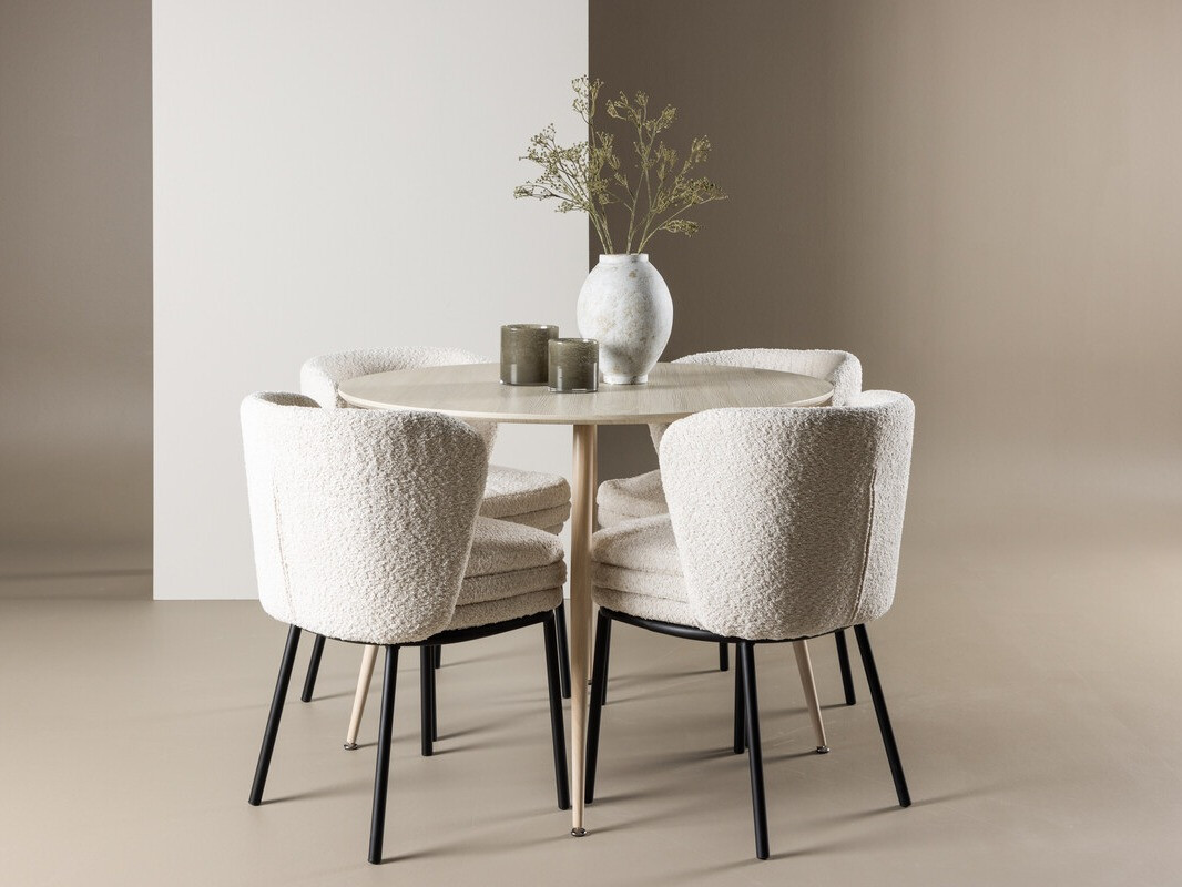 Essgruppe Dallas 4561 (Helles Holz)