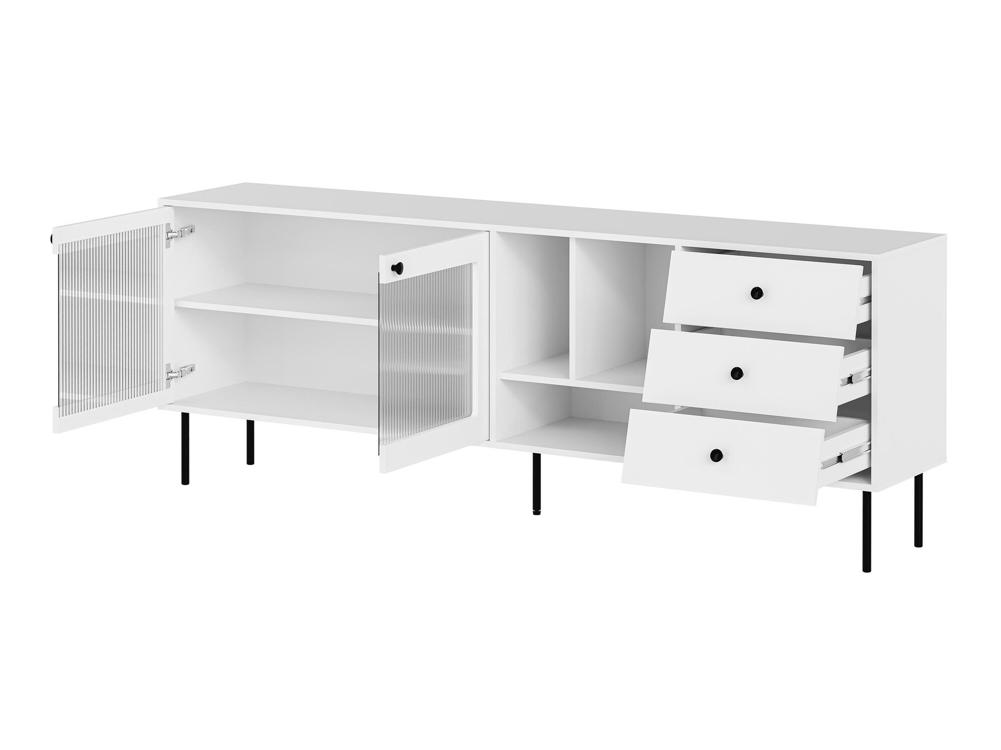 Kommoden Feletri 104 (Schwarz)