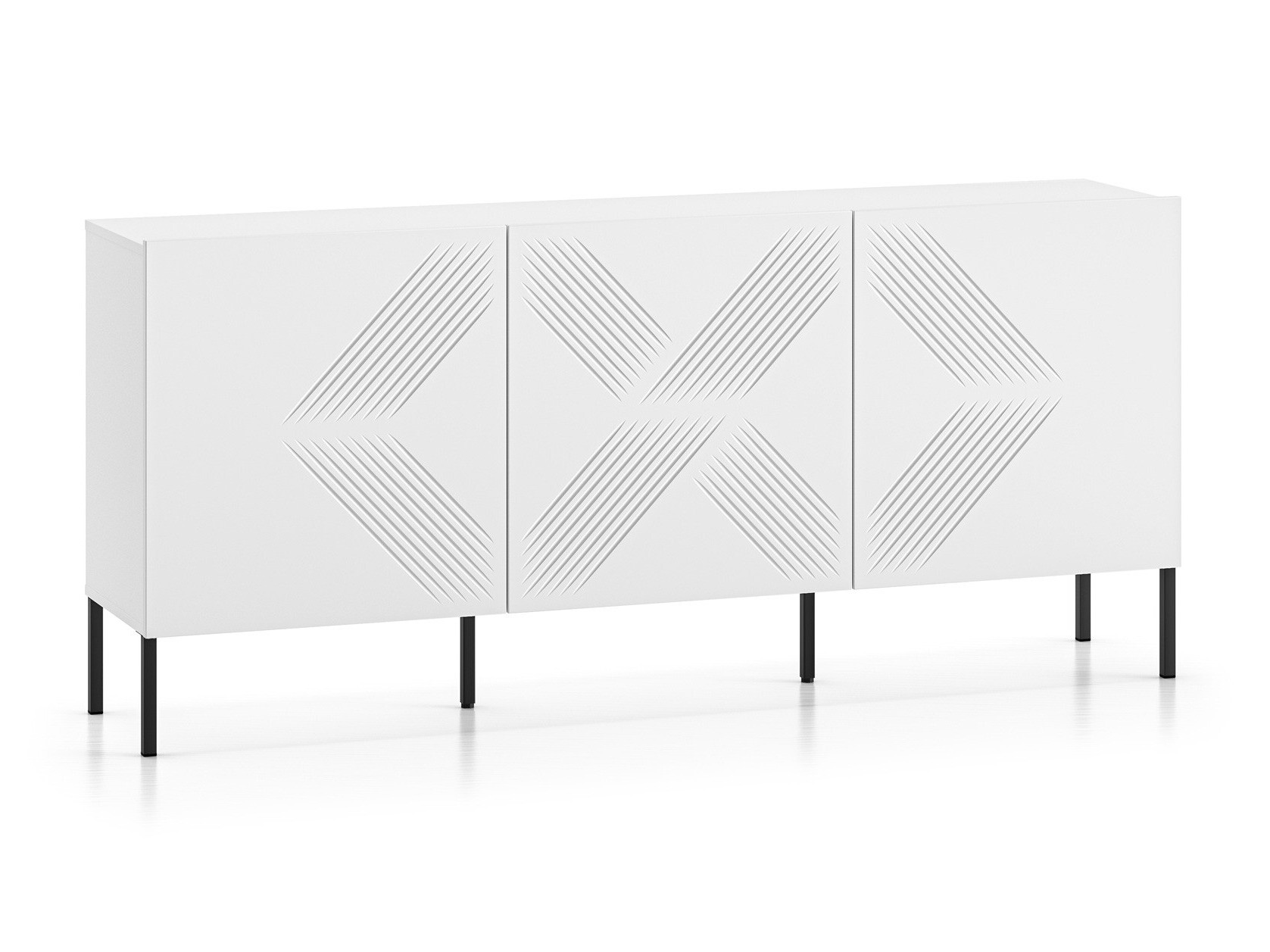 Sideboard Dorferi 102 (Schwarz)