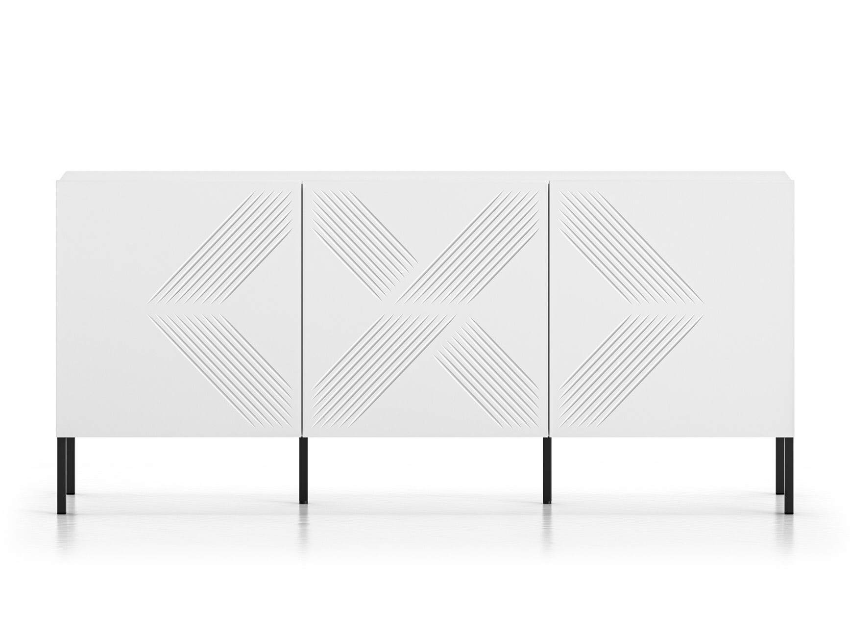 Sideboard Dorferi 102 (Schwarz)