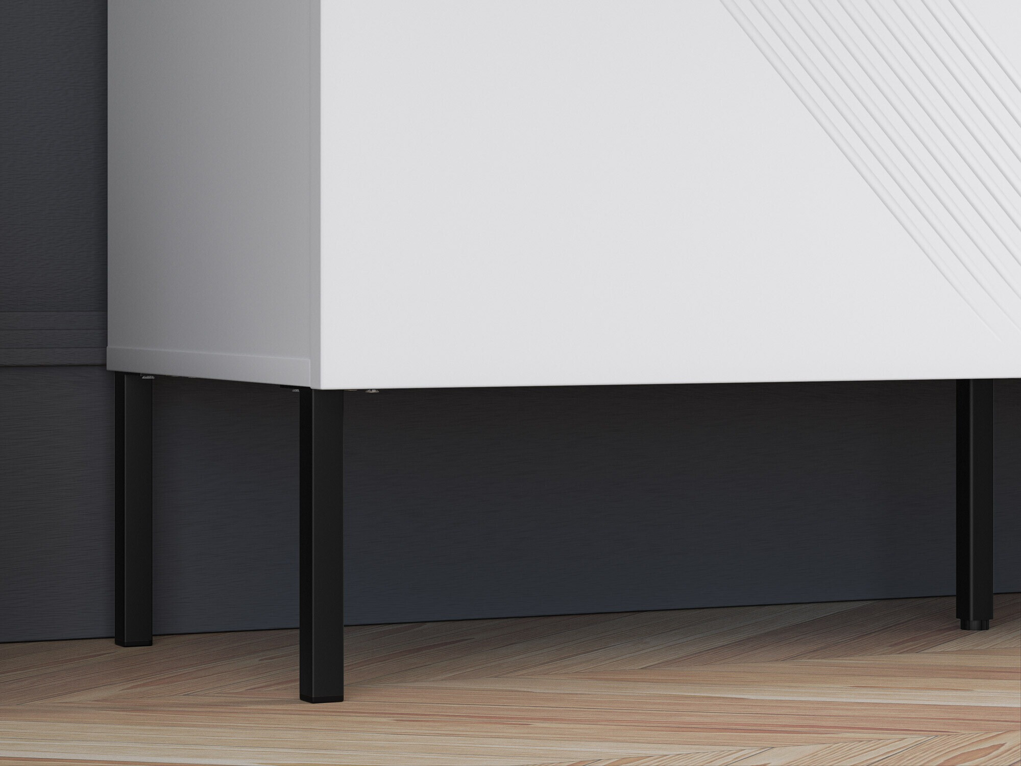 Sideboard Dorferi 102 (Schwarz)