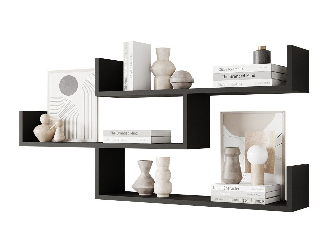 Wandregal Lexicon I (Graphit)