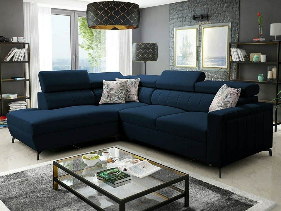 Ecksofa Sarasota 147 (Mono 242 + Botanical 36)