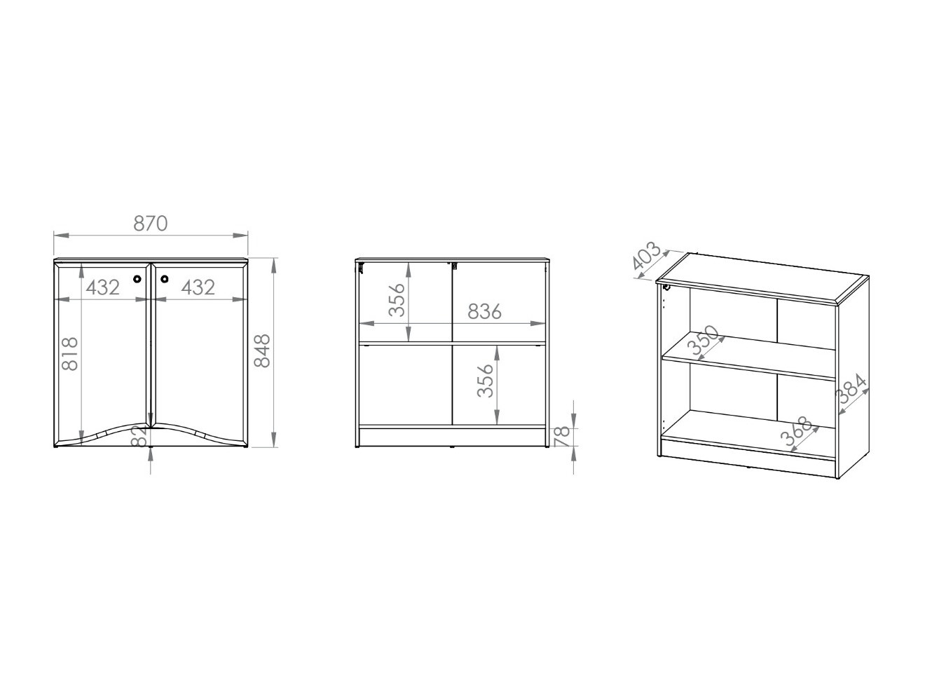 Sideboard Romlevo 108