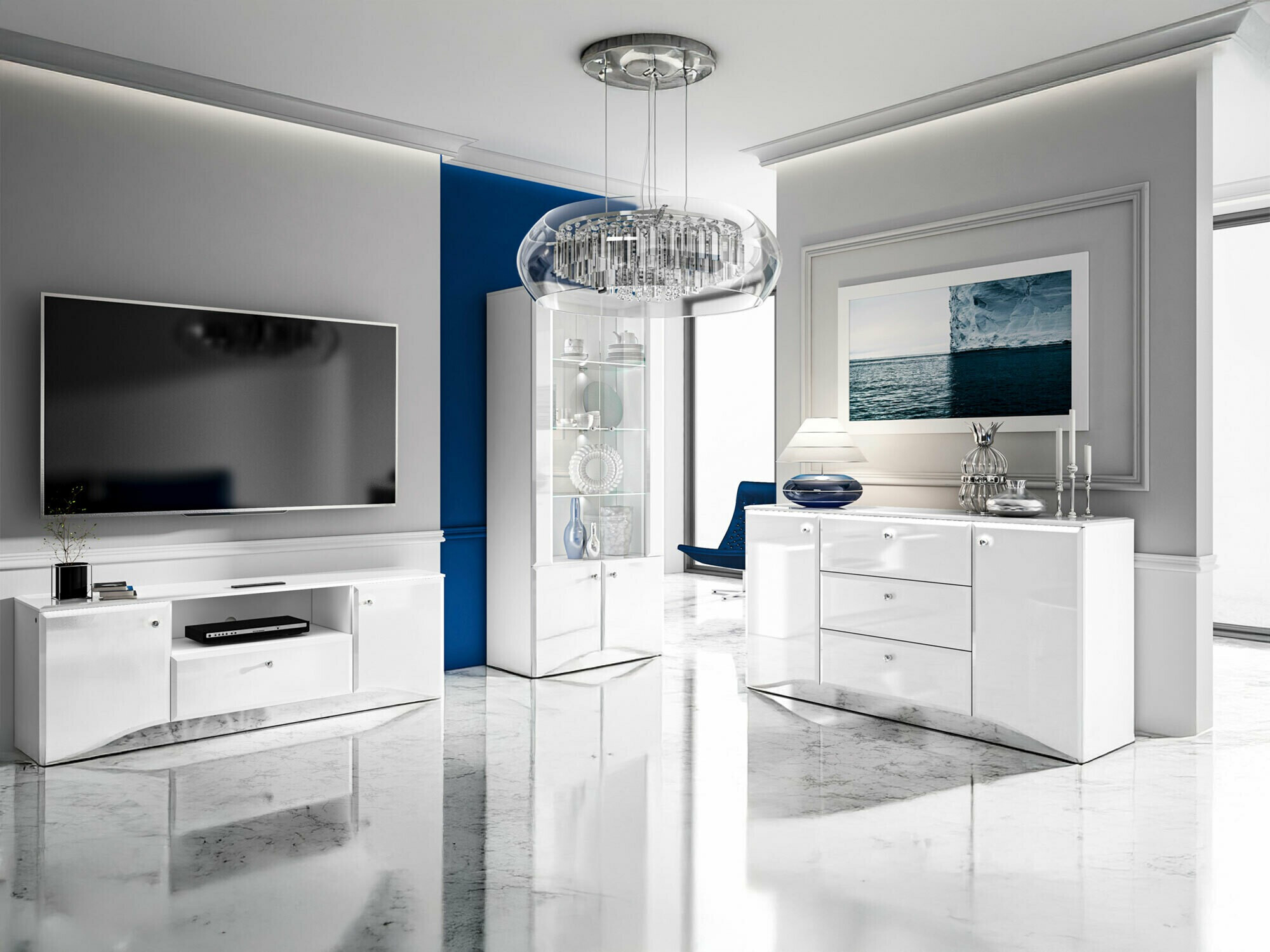 Wohnzimmer-Sets Romlevo 109