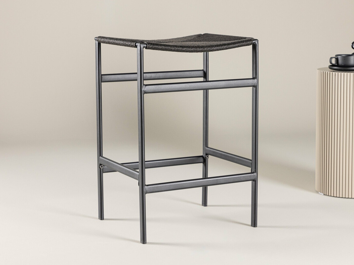 Barstuhl Dallas 4564 (Schwarz)