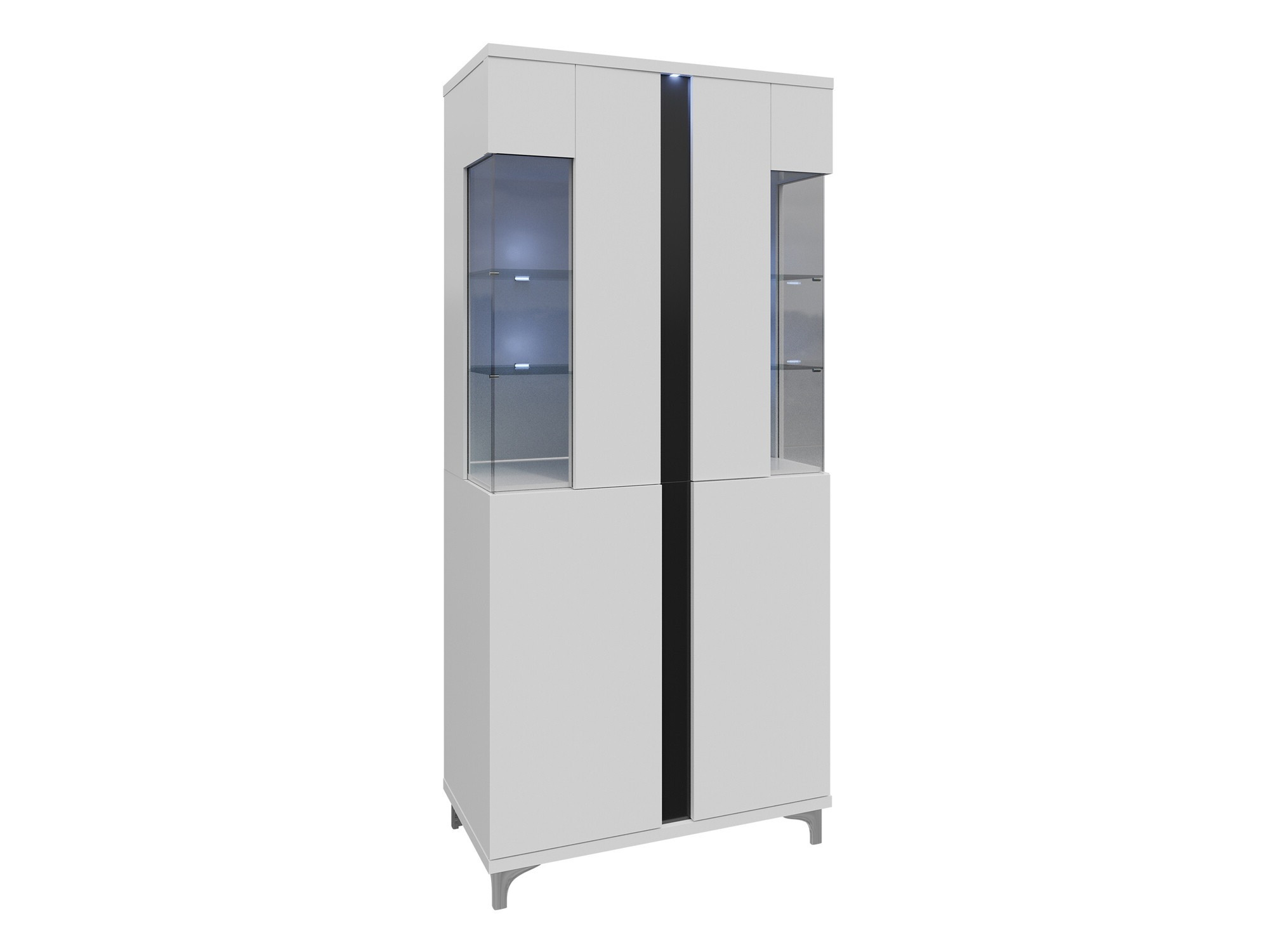 Regal Florem IV (Weiß + Weiß glänzend + Schwarz glänzend)