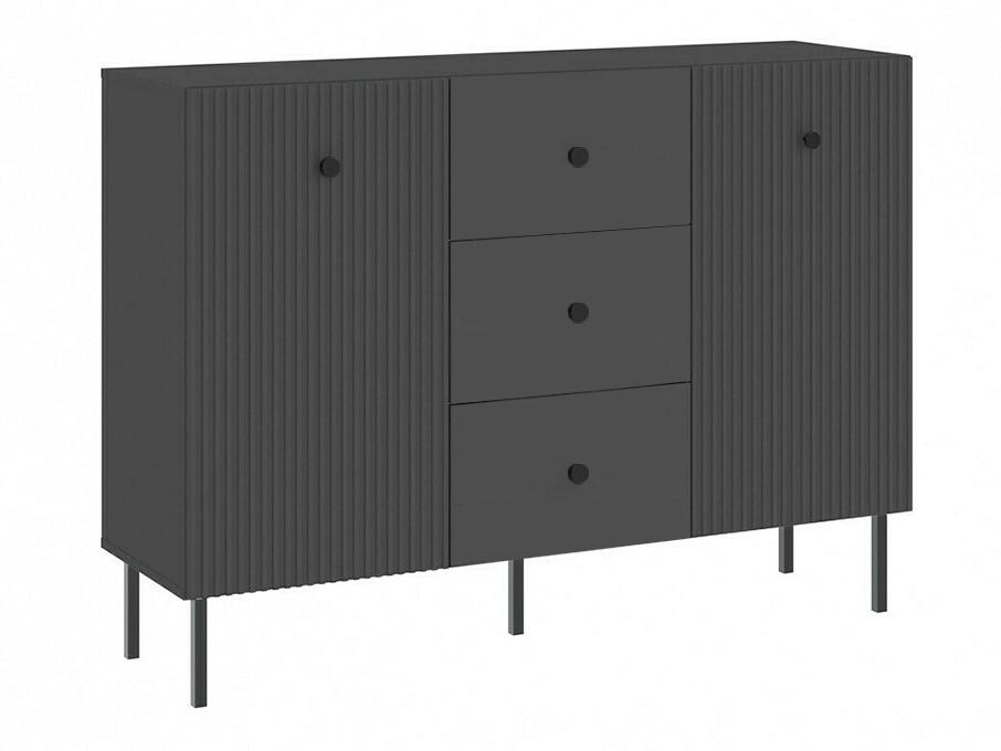 Kommoden Etliva 101 (Anthrazit)
