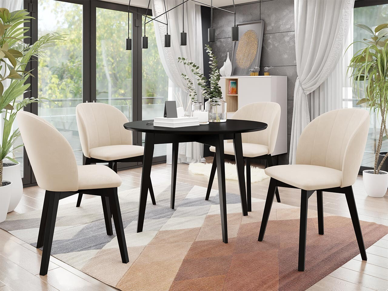 Tisch Racine 123 (Schwarz)