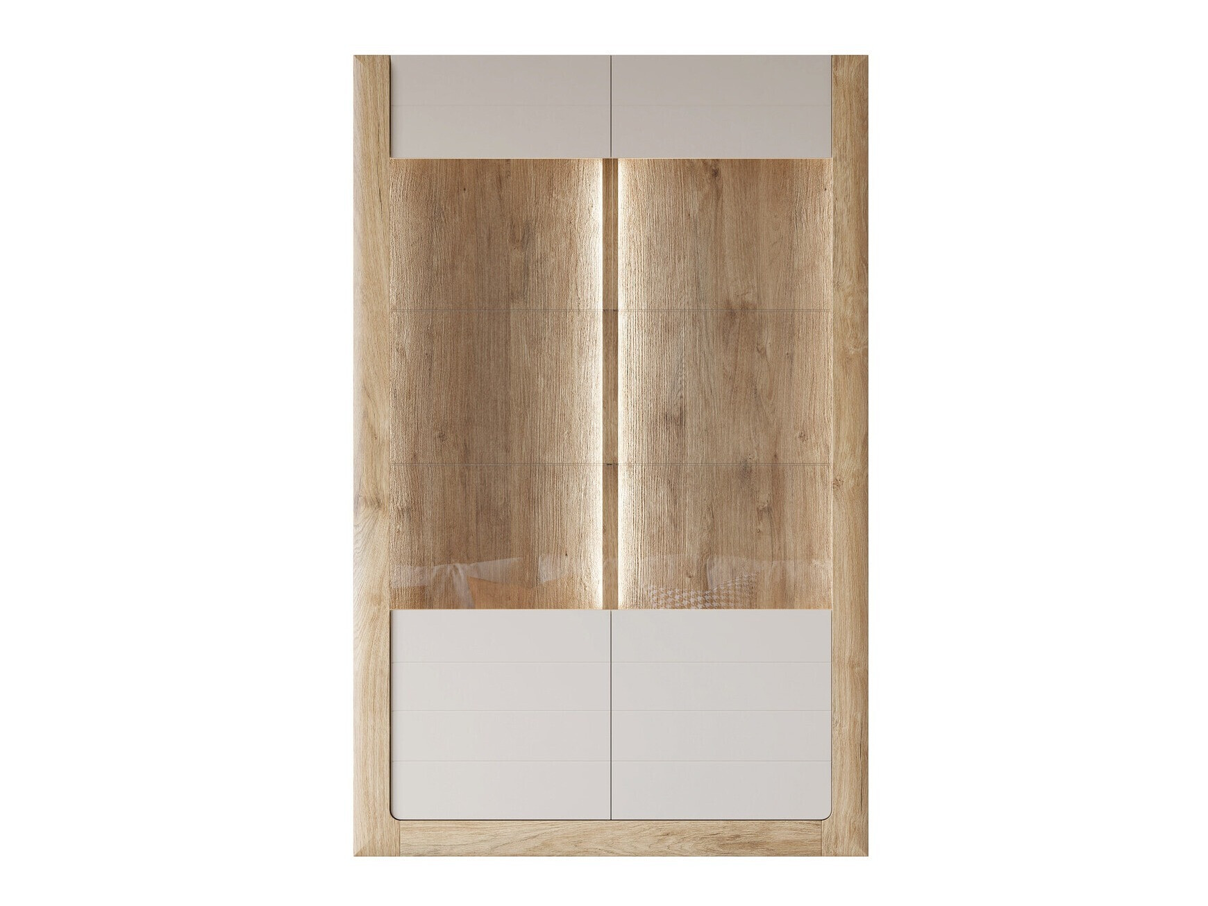 Regal Sovera 102 (Goldene Eichenholzoptik + Kaschmir)