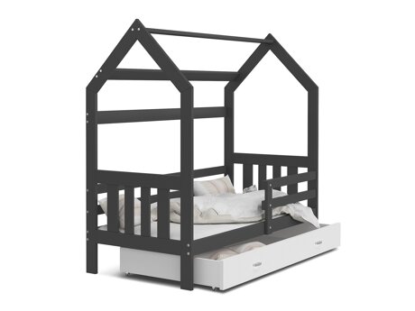 Bett Aurora 123 (Grau)