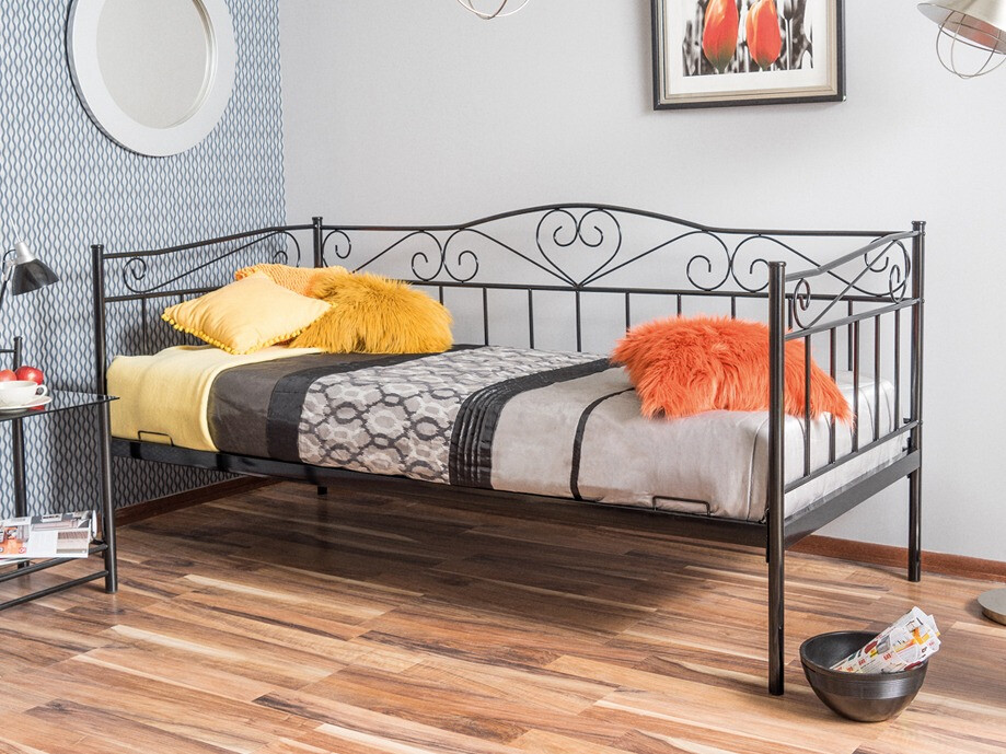 Bett Detroit 655 (Schwarz)