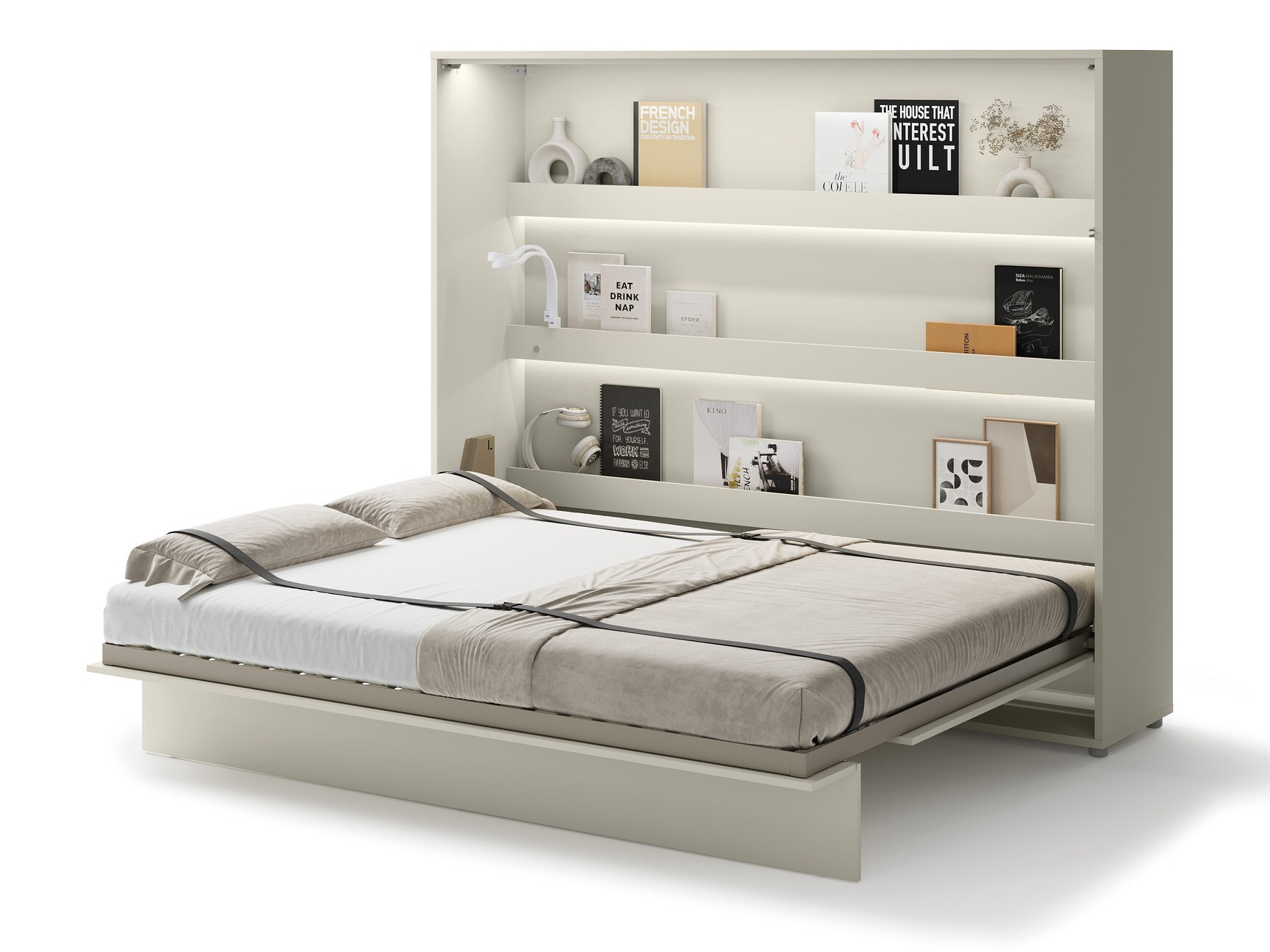 Schrankbett Concept Pro Lenart V (Kaschmir)