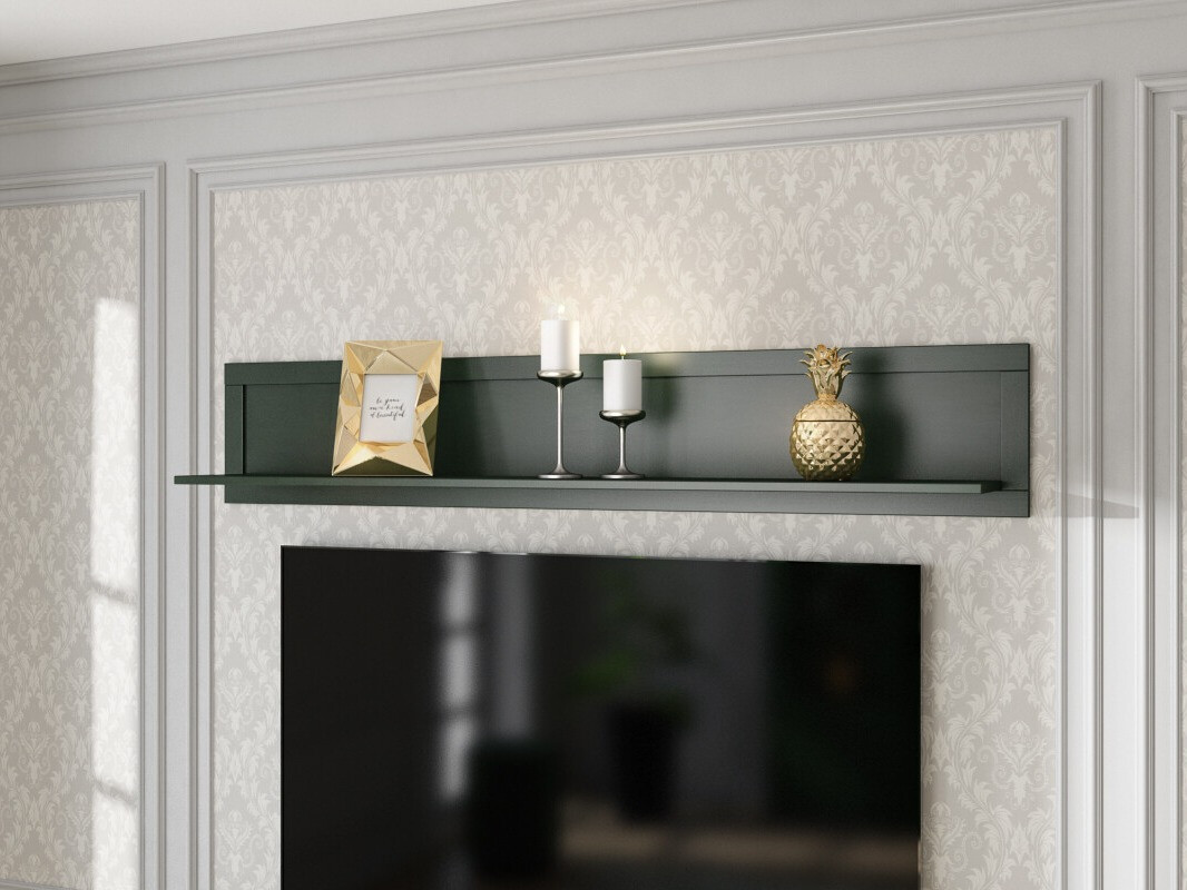 Wandregal Tolnue 100 (Dunkelgrün)