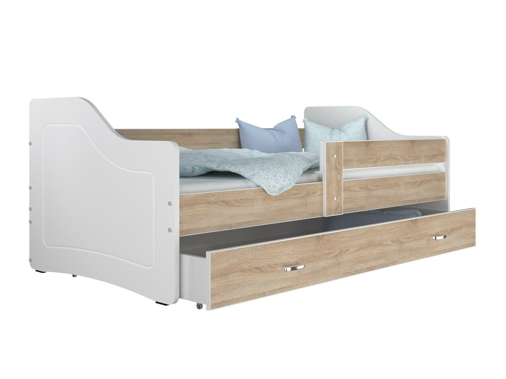 Bett Aurora 137 (Sonoma Eichenholzoptik)