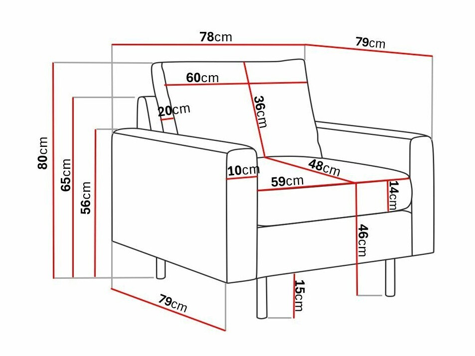 Sessel Tenfloa 102 (Lincoln 61)
