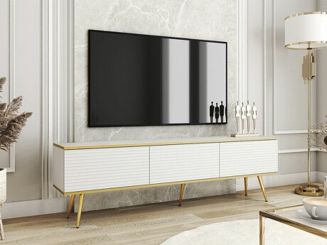 TV-Möbel Felduno 103 (Weiß)