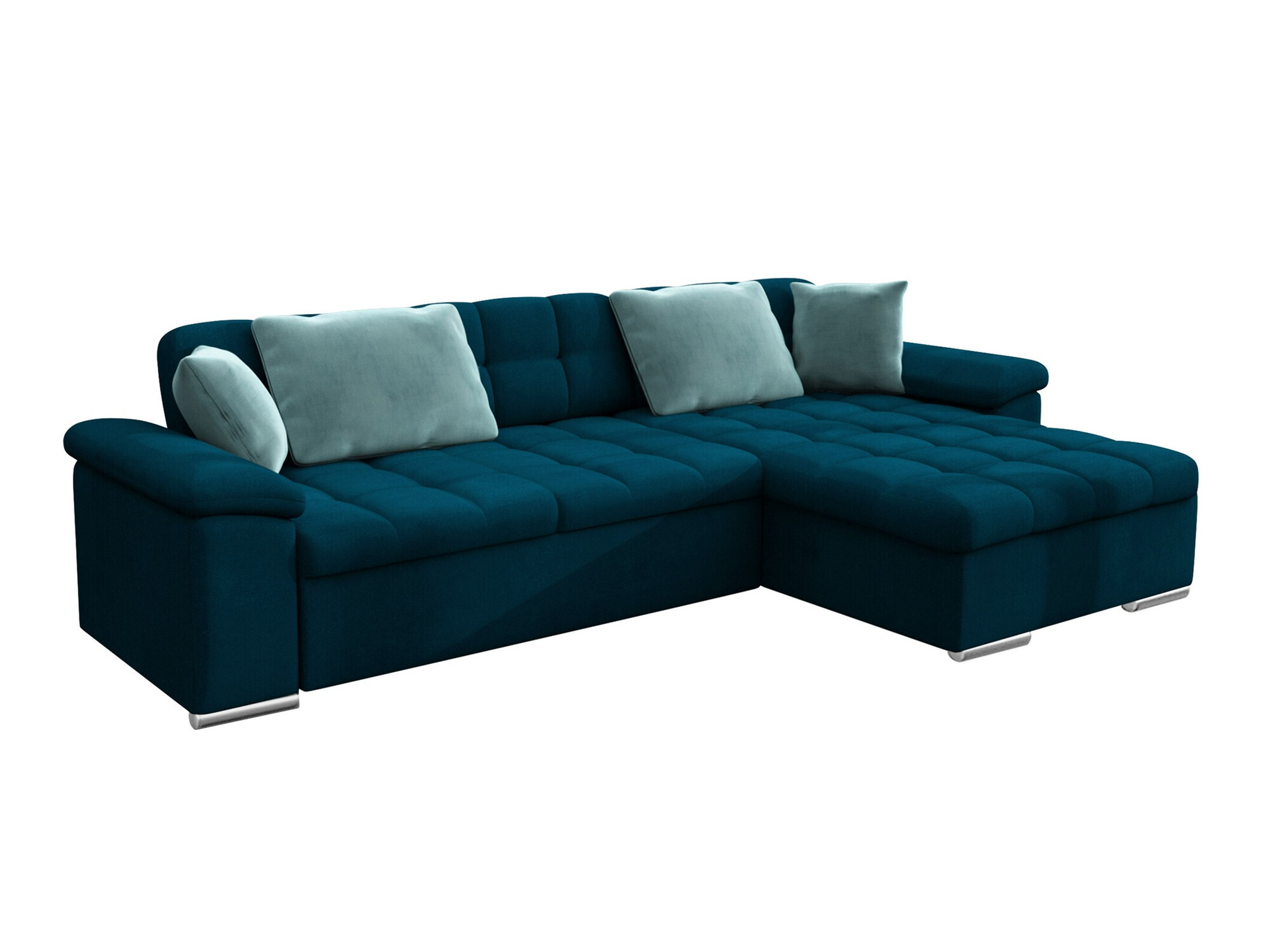 Ecksofa Comfivo Mica II (Venus Velvet 2911 + Prestige 2771)
