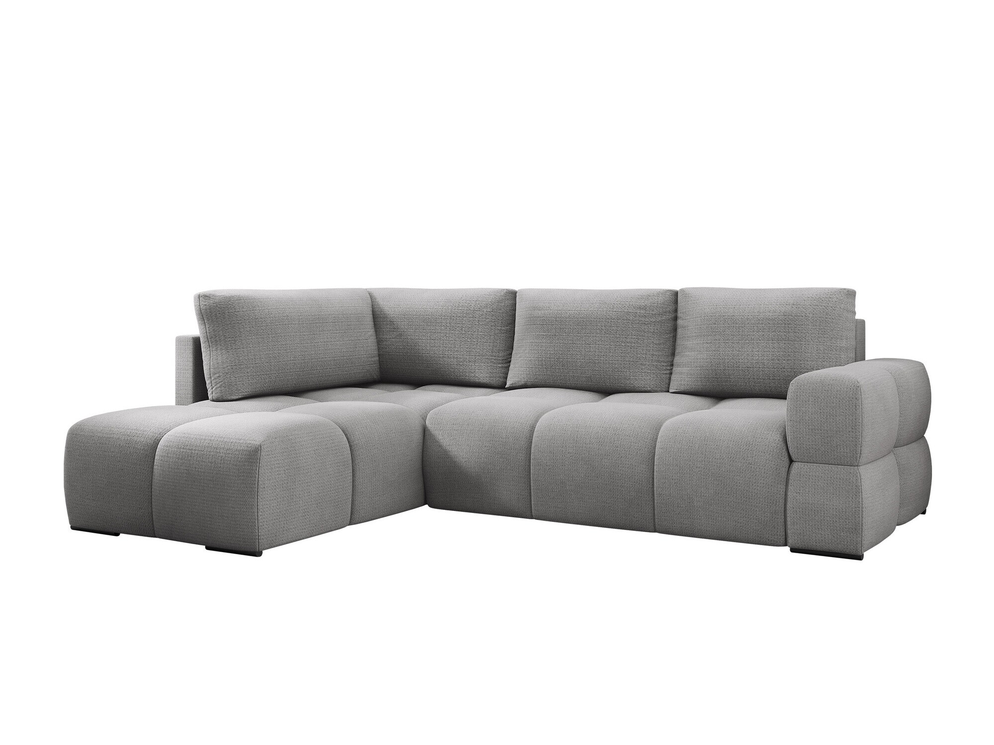 Ecksofa Lincoln 198 (Artico Stahl)