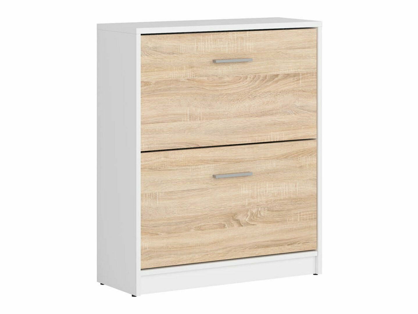 Schuhschrank Novsore 112 (Sonoma Eichenholzoptik + Weiß)