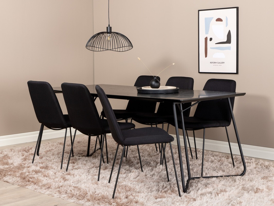 Essgruppe Dallas 3039 (Schwarz)