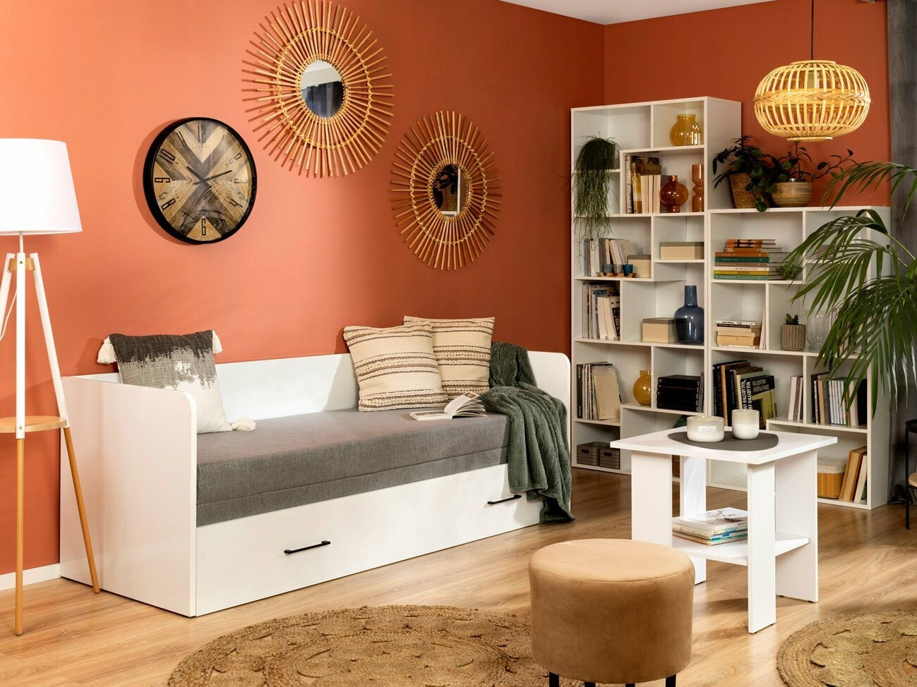 Couchtisch Novsore 124 (Weiß)