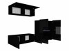 Wohnzimmer-Sets Tivdalu 113 (Goldene Eichenholzoptik + Weiß)