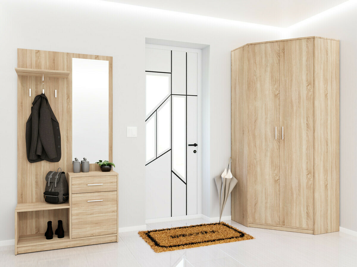 Flurgarnitur Novsore 145 (Sonoma Eichenholzoptik)