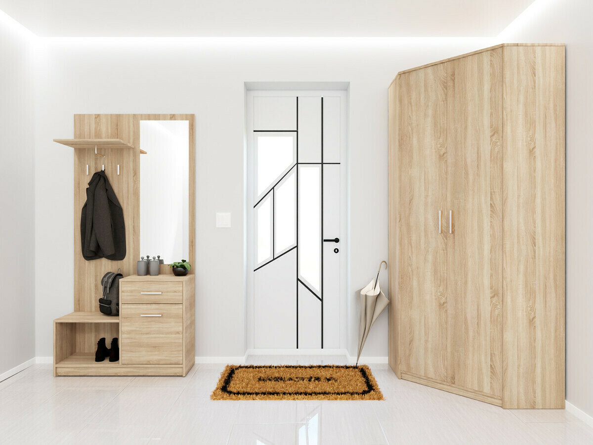 Flurgarnitur Novsore 145 (Sonoma Eichenholzoptik)