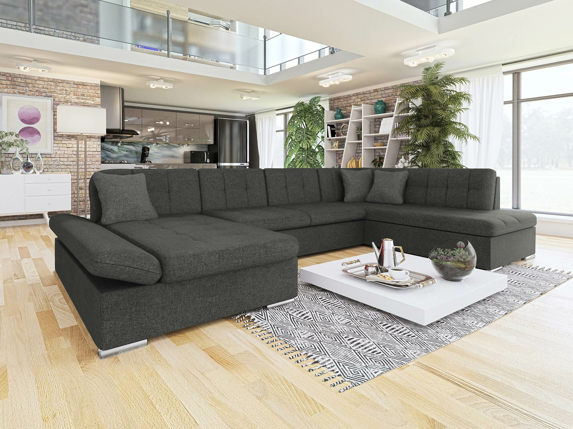Ecksofa Comfivo 149 (Lux 06 + Lux 05)