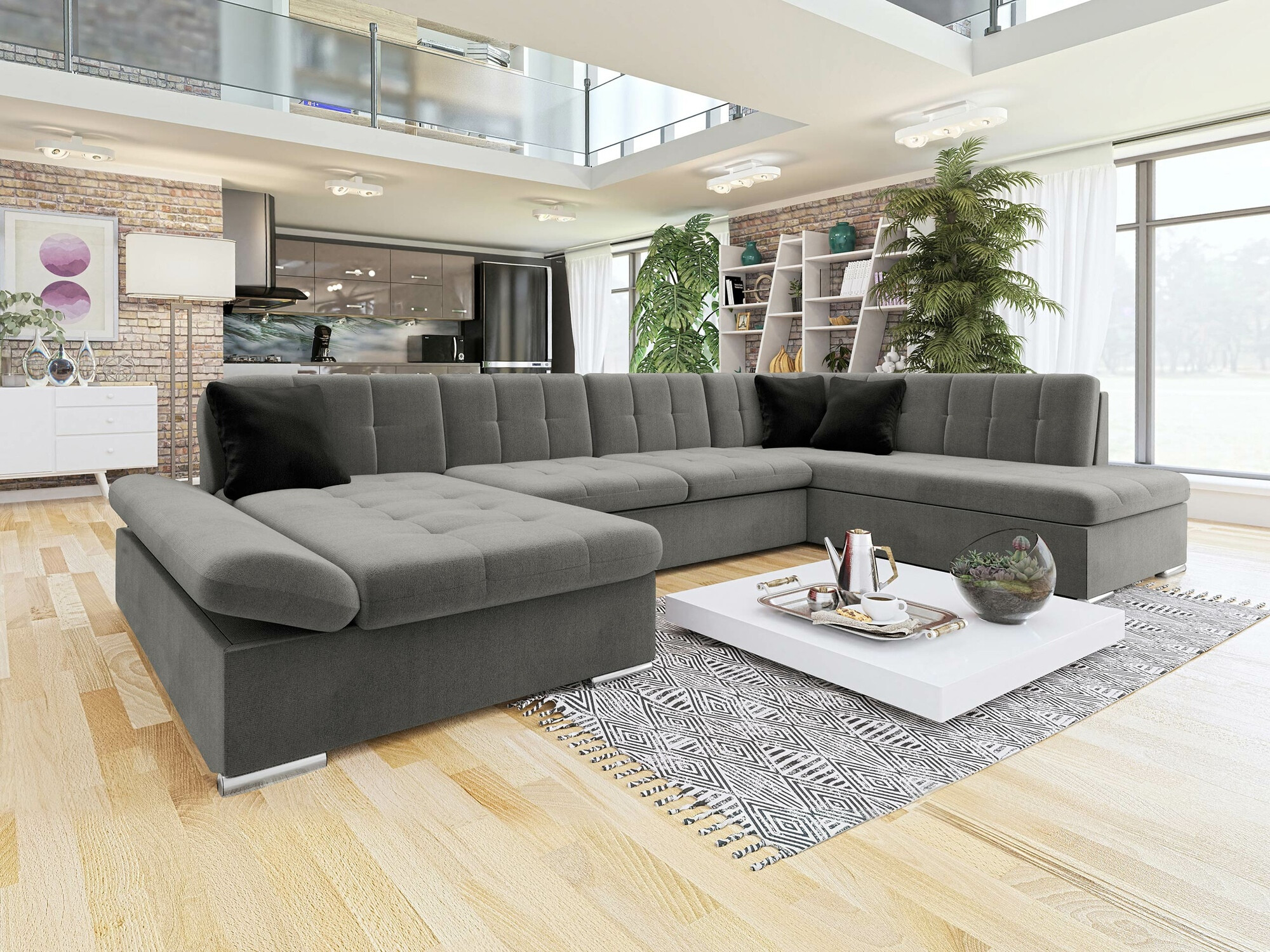 Ecksofa Comfivo Tilia (Manila 16 + Manila 18)