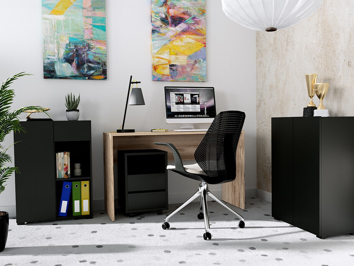 Sideboard Austin 348 (Schwarz)