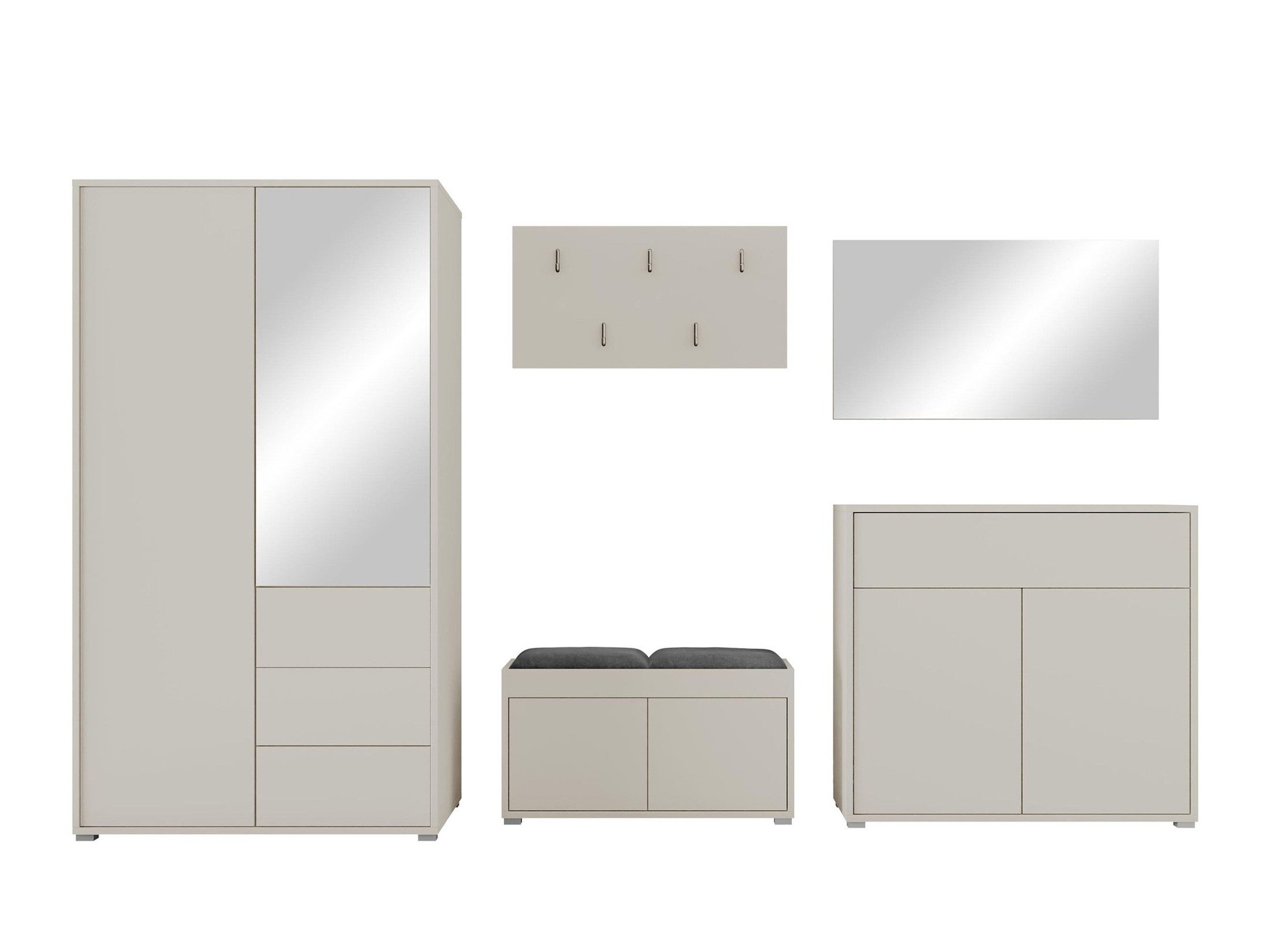 Flurgarnitur Comfivo Tutela V (Kaschmir)