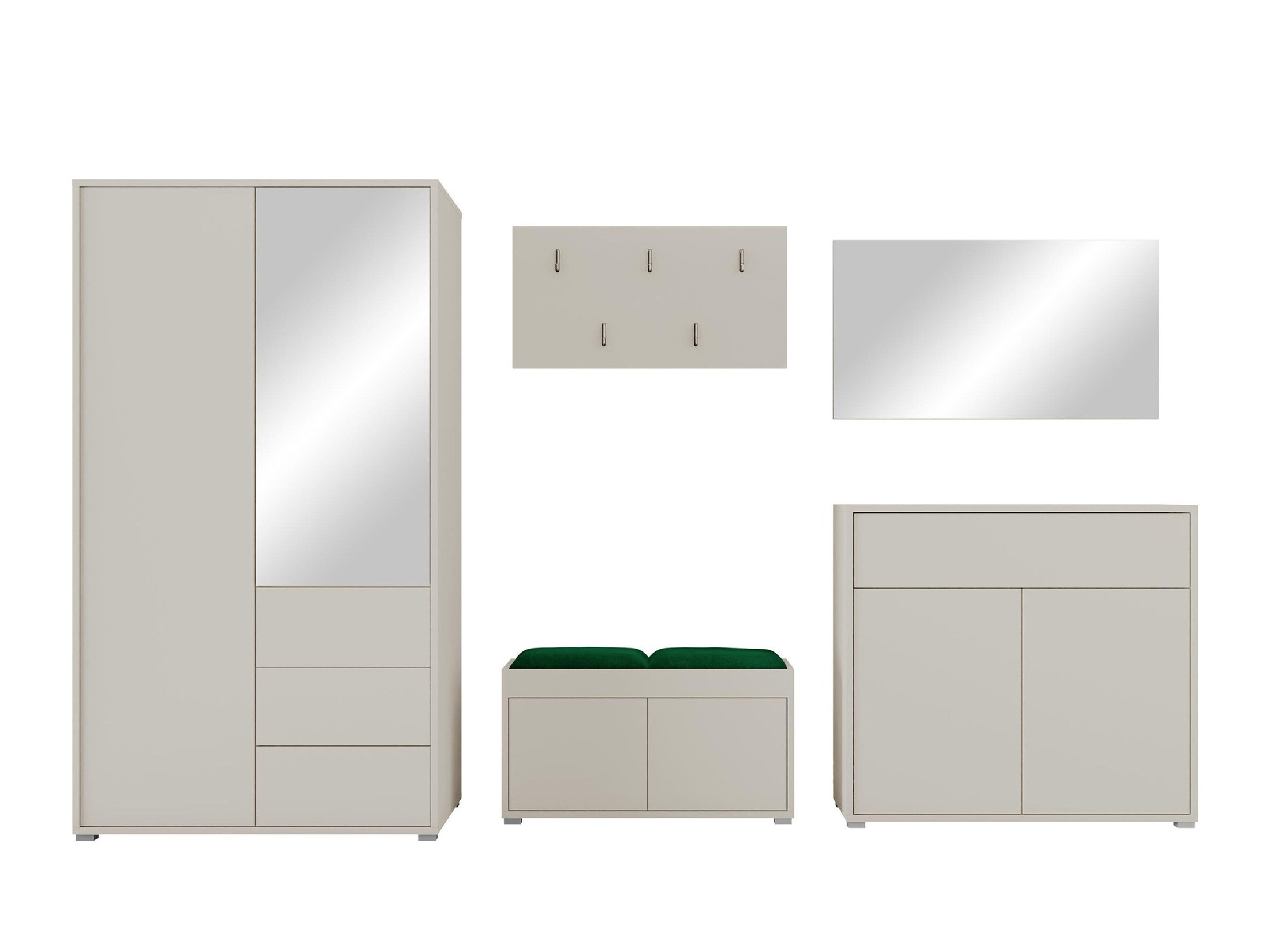 Flurgarnitur Comfivo Tutela V (Kaschmir)