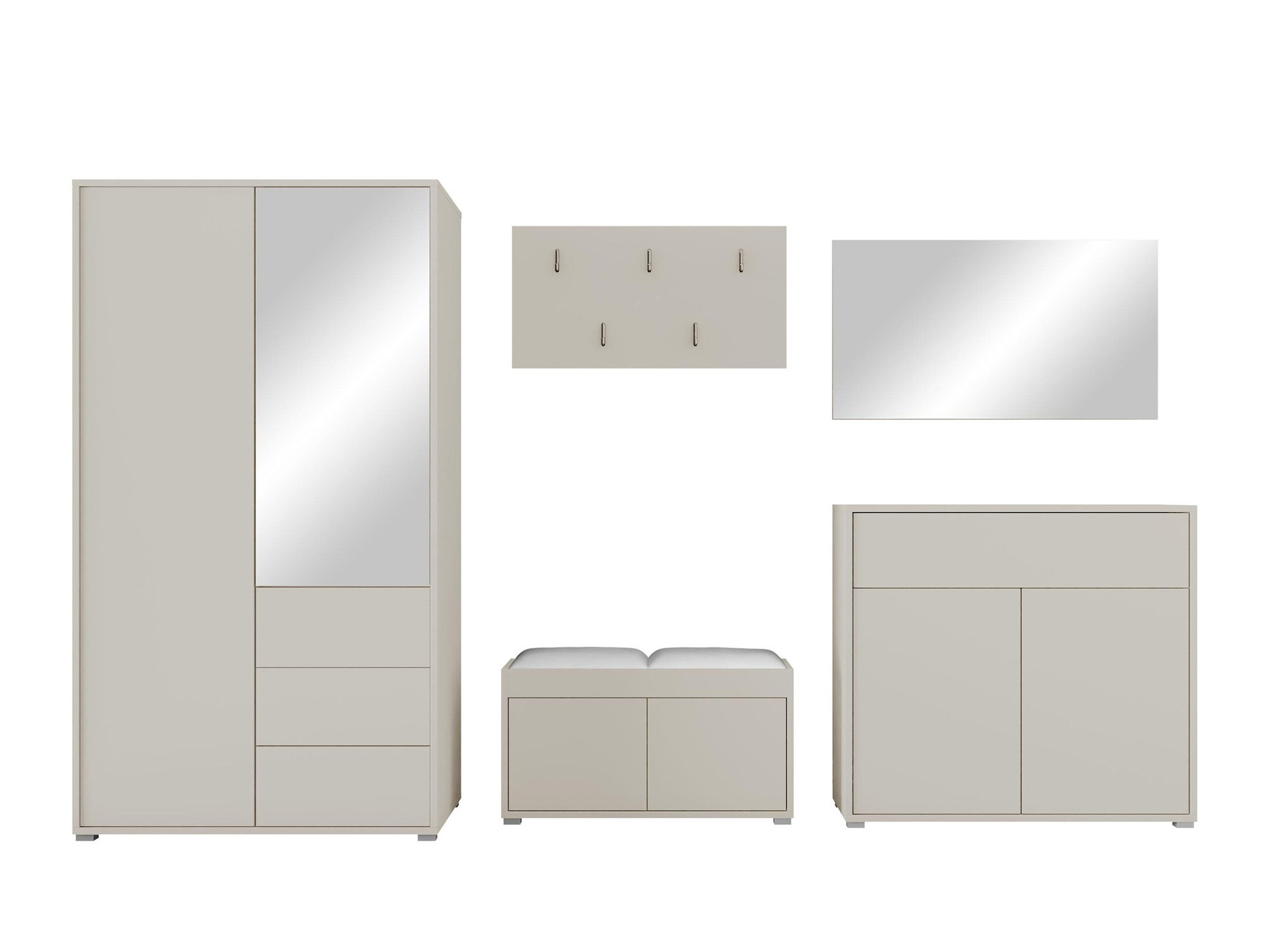 Flurgarnitur Comfivo Tutela V (Kaschmir)