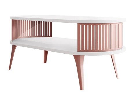 Couchtisch Sordore 107 (Rosa + Weiß)