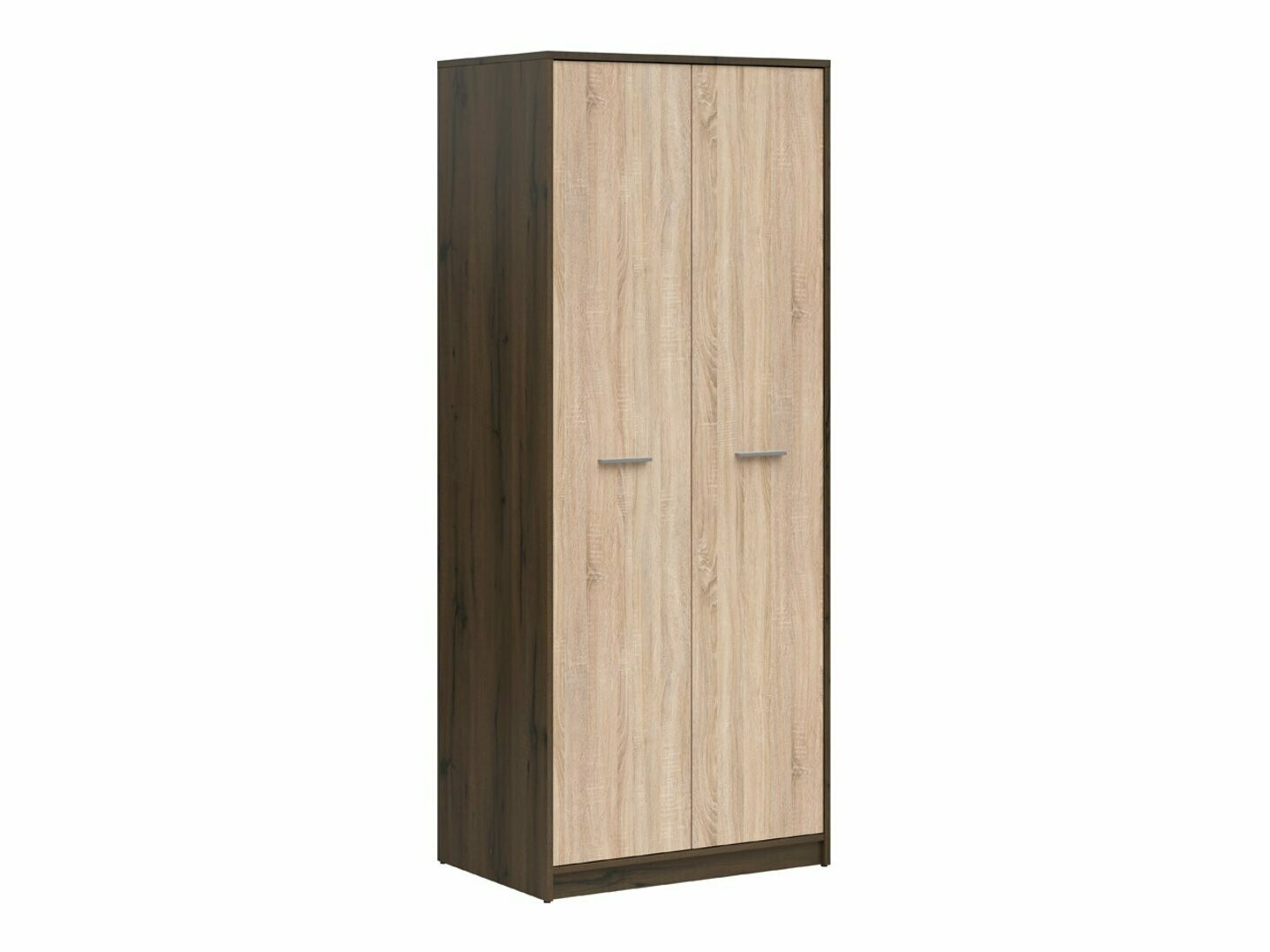 Kleiderschrank Novsore 120 (Eichenholzoptik dunkel + Sonoma Eichenholzoptik)