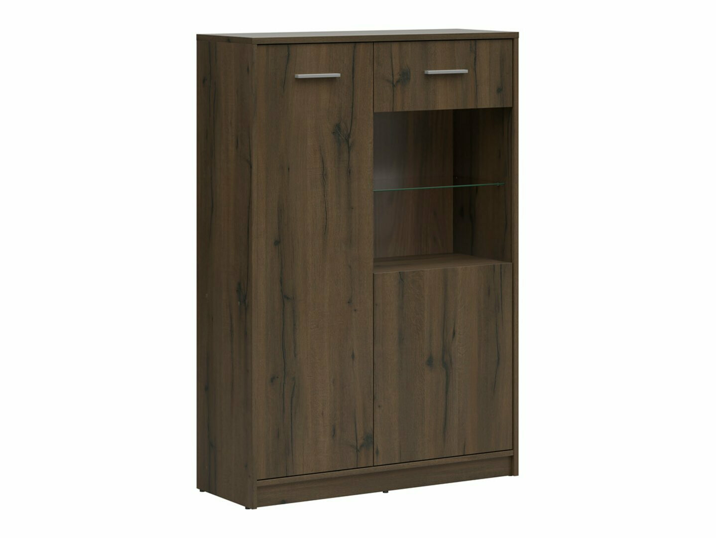 Regal Novsore 138 (Eichenholzoptik dunkel)