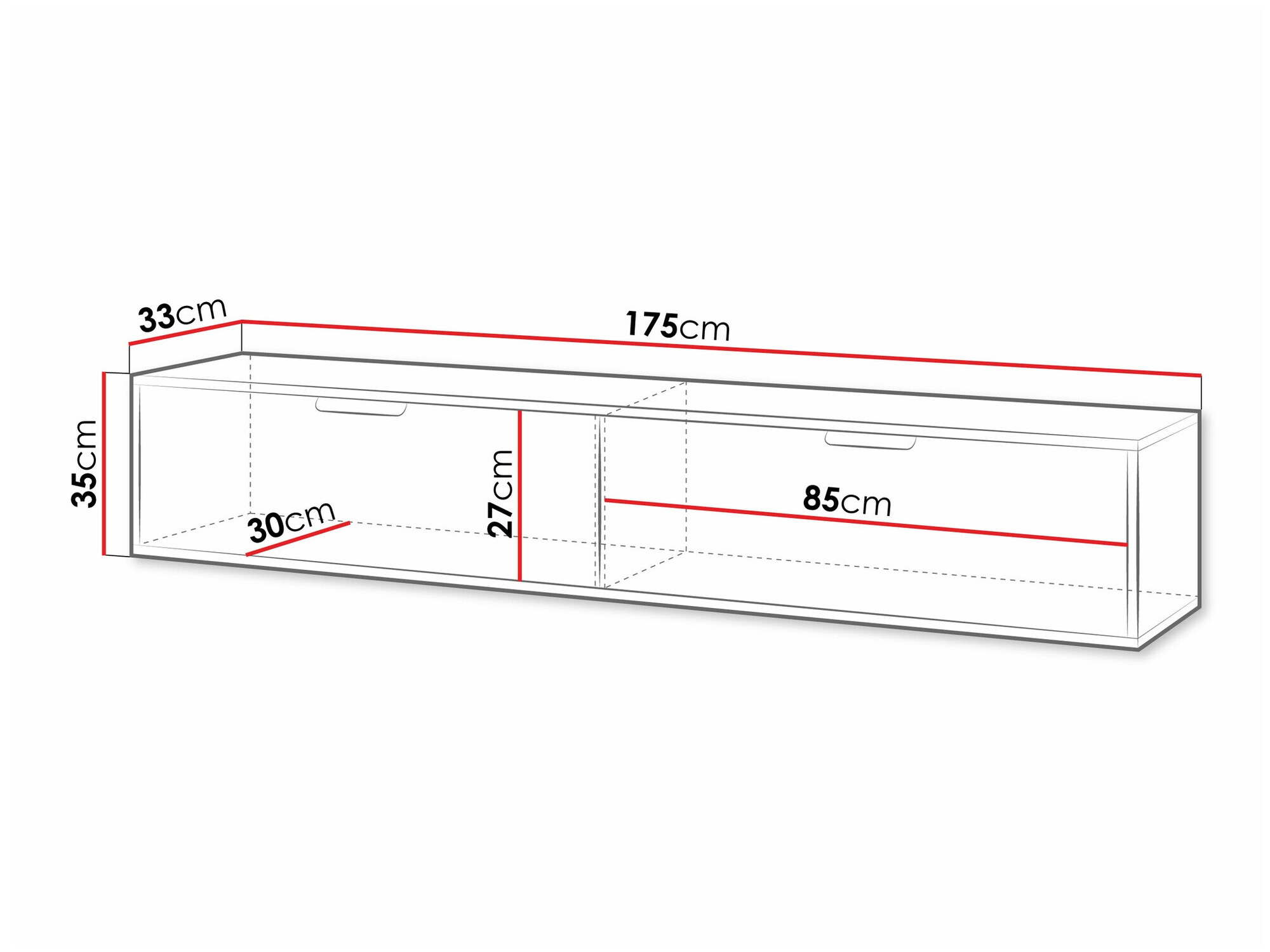 TV-Möbel Hamilton 101 (Weiß)