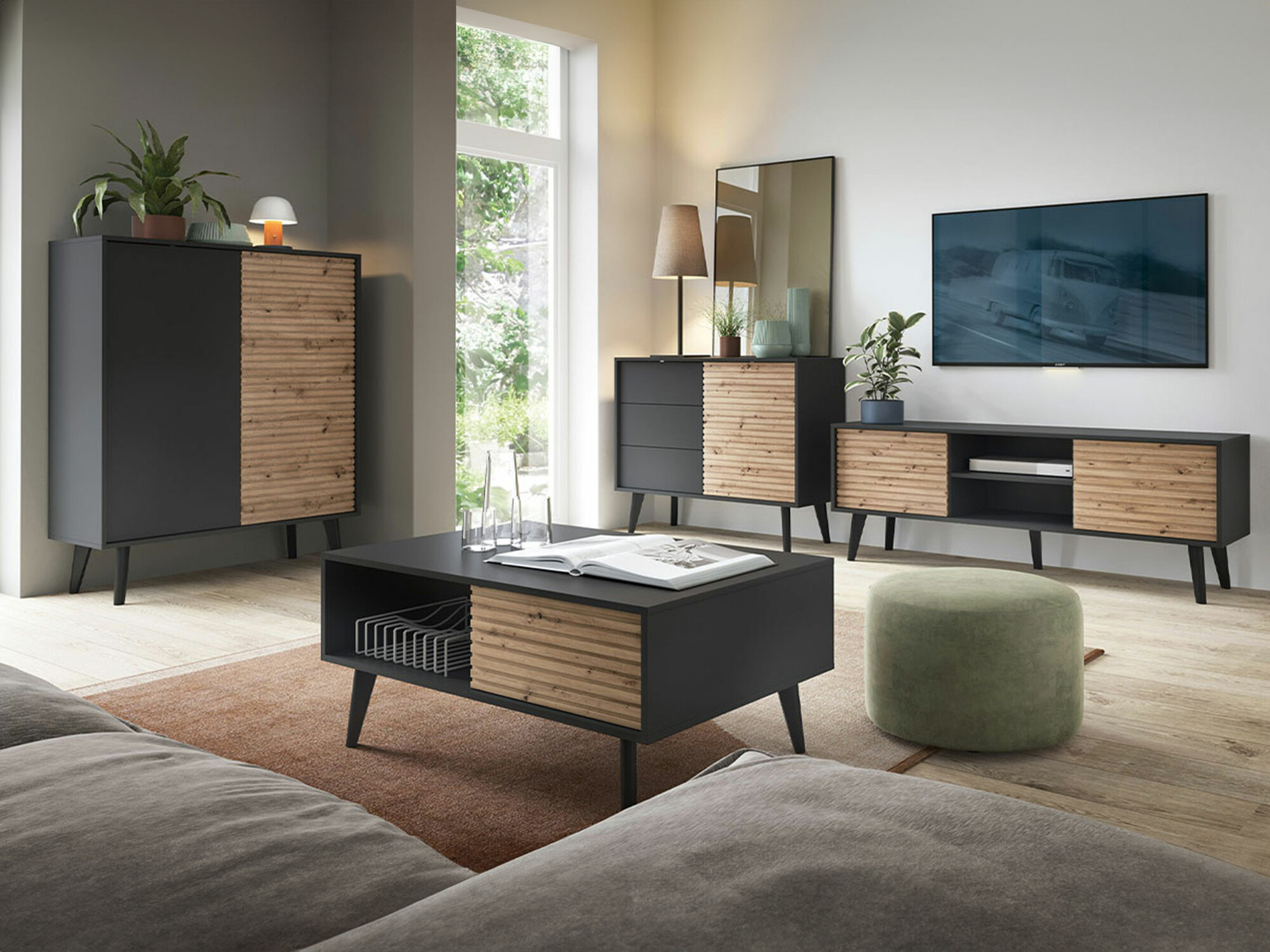 Wohnzimmer-Sets Somelu 105