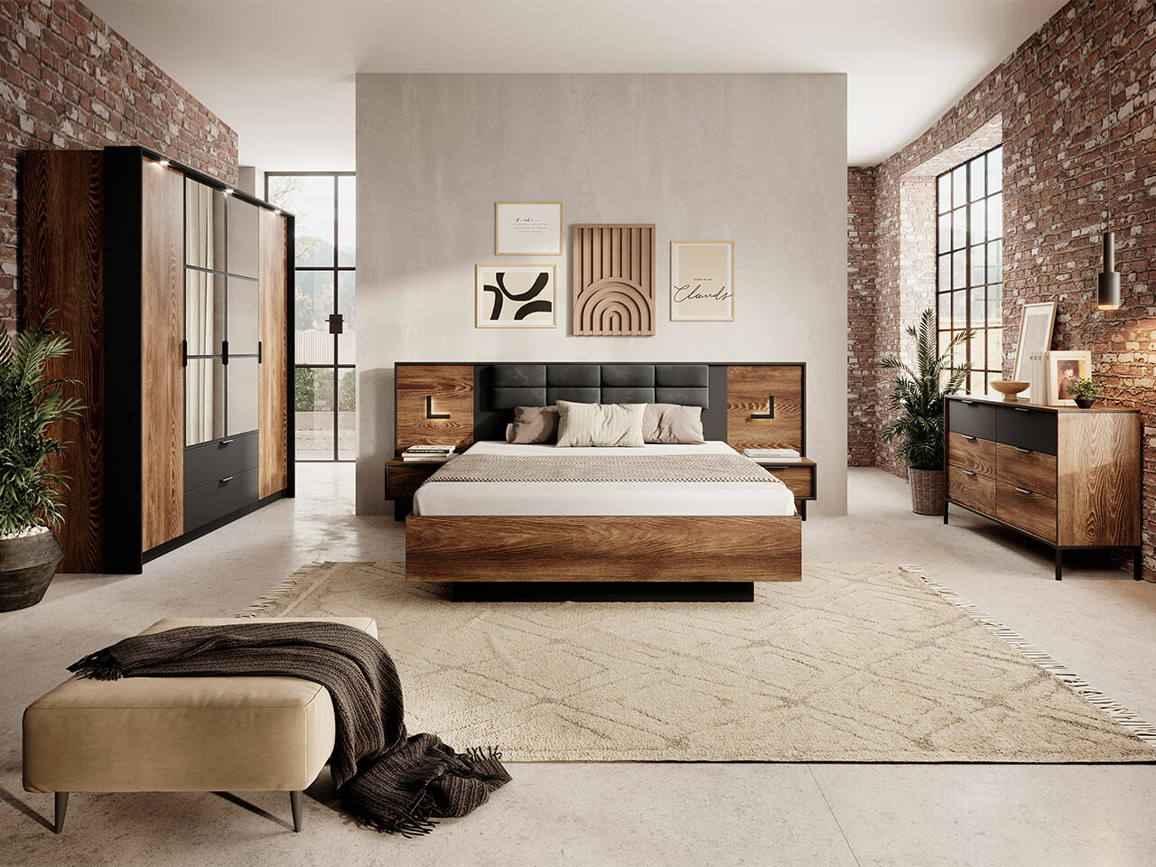 Schlafzimmer-Set Flodale 106